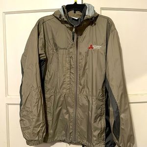 Mitsubishi Motors Columbia sportswear company windbraker